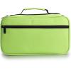BTSKY Art Marker Carrying Case Lipstick Organizer-60 Slots Canvas Zippered Markers Storage for Touch Spectrum Noir Paint Sharpie Markers, Empty Wallet Only (Black)(Green)