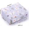 BTSKY Colored Pencil Case- 120 Slots Pencil Holder Large Capacity Pencil Organizer with Handle Strap Handy Colored Pencil Box with Printing Pattern (Purple Butterfly)(Purple Butterfly)