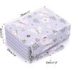 BTSKY Colored Pencil Case- 200 Slots Pencil Holder Pen Bag Large Capacity Pencil Organizer with Handle Strap Handy Colored Pencil Box with Printing Pattern (Purple Butterfly)(Purple Butterfly)