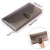 BTSKY Expanding File Folder – 13 Pockets, Small Accordion File Folder, Expandable Card Ticket Holder, Plastic Business Document Organizer, Khaki Translucent(Coffee Translucent)