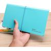 BTSKY Expanding File Folder – Blue, Plastic, 10.2in x 1in x 5.7in, 13 Pockets, Easy Subdivision, Fasten Rope Closure(Blue)