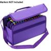 BTSKY Handy 80 Slot Carrying Lipstick Organizer Marker Case Holder for Touch Spectrum Noir Paint S, Purple
