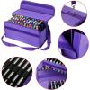 BTSKY Handy 80 Slot Carrying Lipstick Organizer Marker Case Holder for Touch Spectrum Noir Paint S, Purple