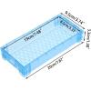 BTSKY Large Capacity Pencil Box, Office Supplies Storage Organizer Box, Brush Painting Pencils Storage Box Watercolor Pen Container Drawing Tools Colorful(Colorful)