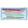 BTSKY Large Capacity Pencil Box, Office Supplies Storage Organizer Box, Brush Painting Pencils Storage Box Watercolor Pen Container Drawing Tools Colorful(Colorful)