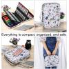 BTSKY Portable Colored Pencil Case – Colored Pencil Organizer Holds 166 Pencils or 112 Gel Pens Large Capacity Zippered Pencil Holder Gel pens(Animal)