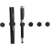 BTSKY Stainless Steel Pen Holder Clips 8 Pack (Black)(Black)