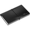 BTSKY Expanding File Folder – Blue, Plastic, 10.2in x 1in x 5.7in, 13 Pockets, Easy Subdivision, Fasten Rope Closure(Black)