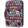 BTSKY Portable Colored Pencil Case – Colored Pencil Organizer Holds 166 Pencils or 112 Gel Pens Large Capacity Zippered Pencil Holder Gel pens (Corlorful Mask)