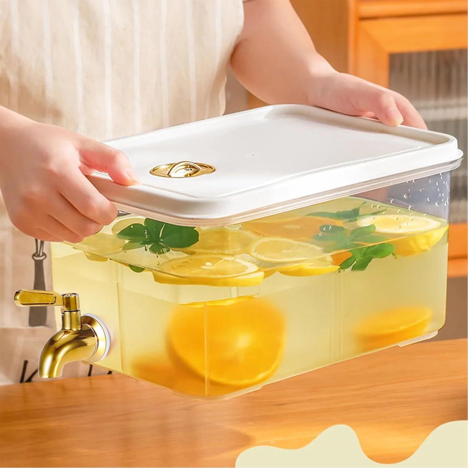 imageBTSKYStainless Steel Beverage Dispenser Replacement Spigot Fits 16mm58 inchOpening No Lead Dispenser Replacement Faucet Polished FinishGold