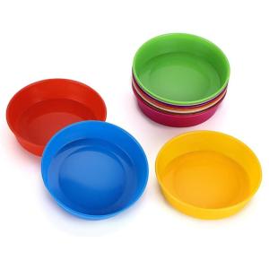BTSKY Plastic Sorting Bowls, Assorted Colors Set of 10